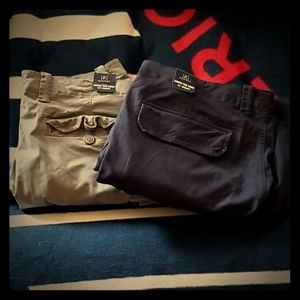 2 pair Nwt Cargo shorts for men